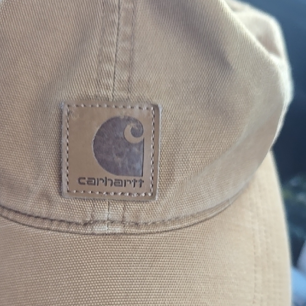 Carhartt Tan Hat Durable Cotton Classic Design